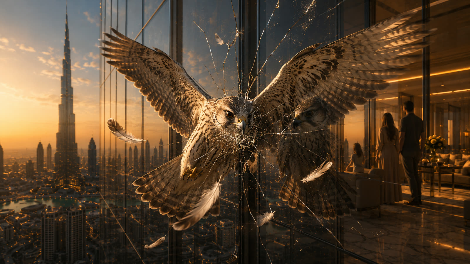 DUBAI FALCON, storyboard 1